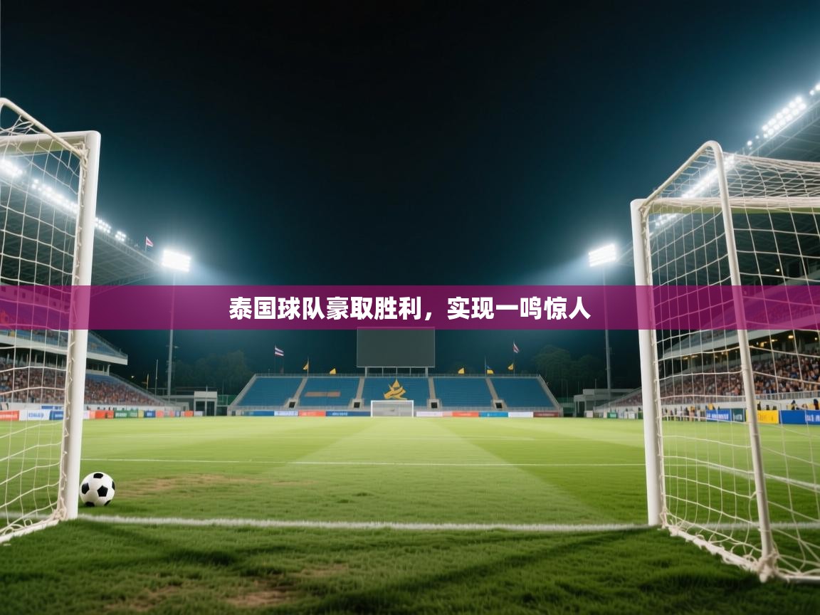 泰国球队豪取胜利,实现一鸣惊人 第1张