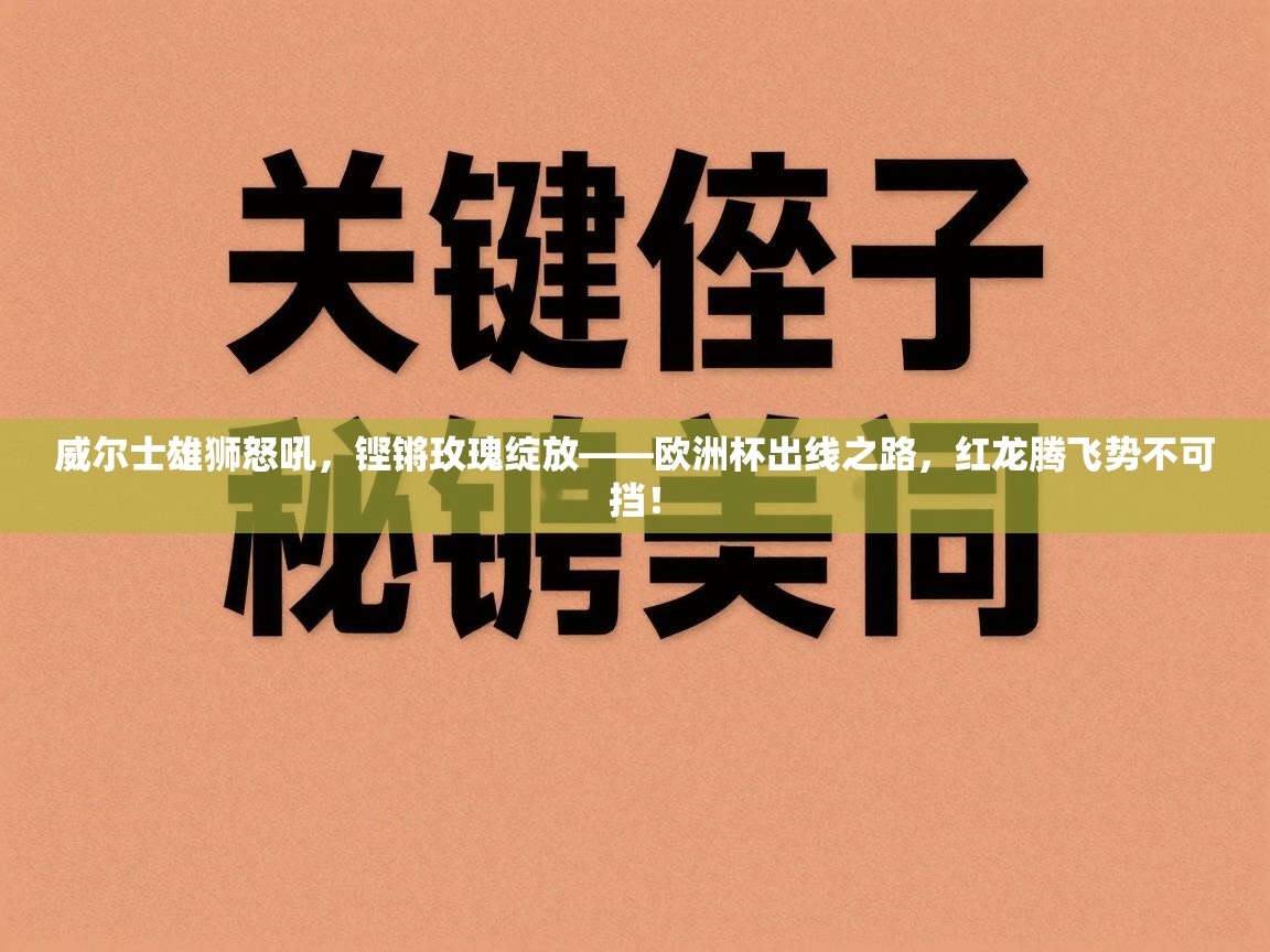 威尔士雄狮怒吼，铿锵玫瑰绽放——欧洲杯出线之路，红龙腾飞势不可挡！  第2张